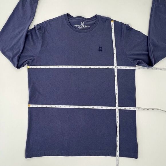 Psycho Bunny Long Sleeve Crew Neck Tee Shirt - Picture 6 of 6